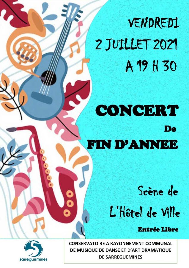 Grand concert de fin d année des élèves du Conservatoire Sarreguemines