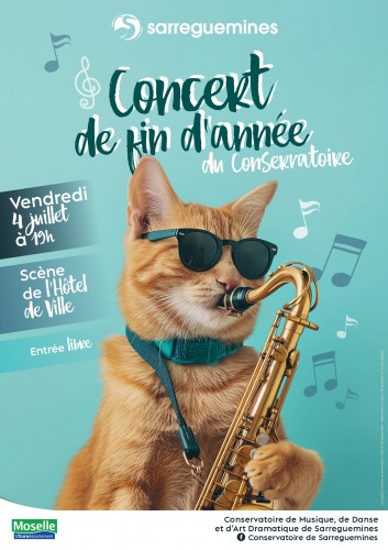Concert de fin d'année du Conservatoire