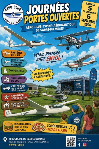 Portes ouvertes &agrave; l'a&eacute;rodrome 
