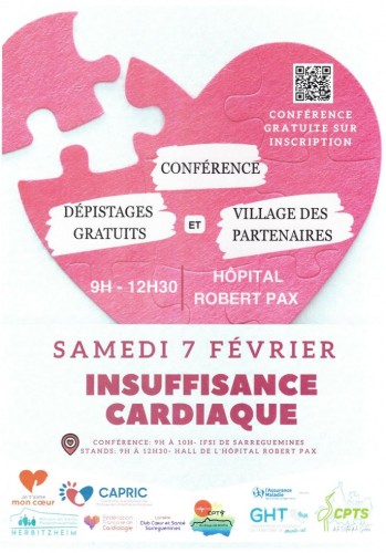 Journée d'information et de prévention sur l'insuffisance cardiaque