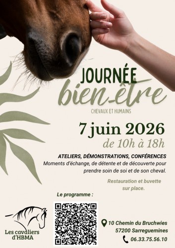 Journ&eacute;e du bien-&ecirc;tre chevaux et humains