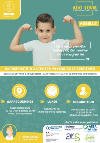 Ado Form : un dispositif pour enfants et adolescents en situation de surpoids ou d'obésité
