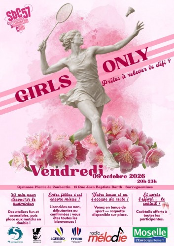 Girls only - Soir&eacute;e f&eacute;minine et sportive