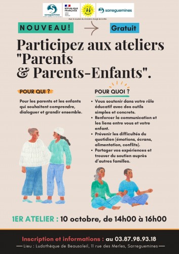 Ateliers parents et parents-enfants