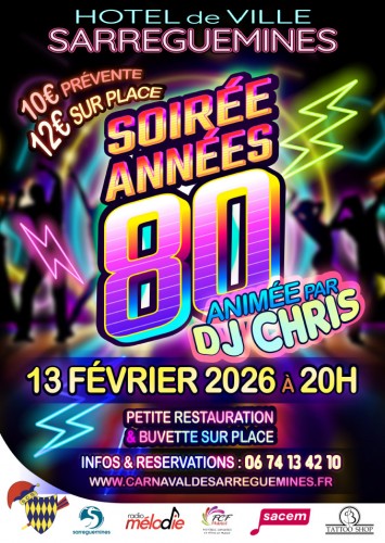 Soir&eacute;e Ann&eacute;e 80