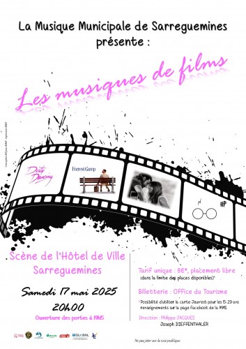 Gala de la Musique Municipale : Les musiques de film