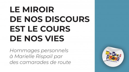 MIR REDDE PLATT | Conférence "Le miroir de nos discours est le cours de nos vies"