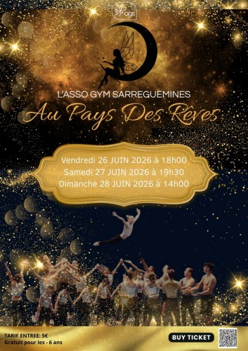 Spectacle de fin d'ann&eacute;e de l'asso Gym : "Au Pays des R&ecirc;ves"