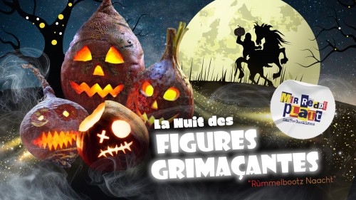 Mir redde Platt : Vivez un instant magique avec la Nuit des figures grimaçantes ! 