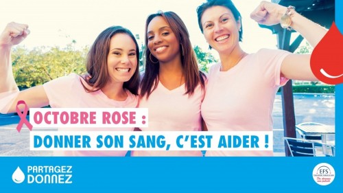 Don de sang : on se mobilise pour Octobre Rose ! 