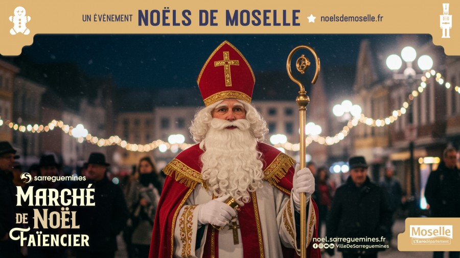 Rejoignez-nous pour le grand défilé du saint Nicolas le 6 décembre !