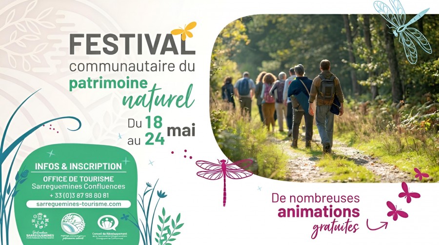 Festival communautaire du patrimoine naturel : rendez-vous du 18 au 24 mai